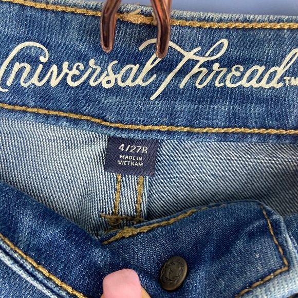 Women’s High Rise Jeggings Medium Wash Size 4/27R - Picture 3 of 5